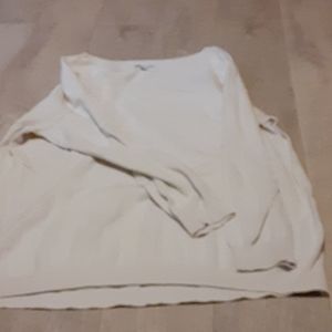 A plus size sweat shirt